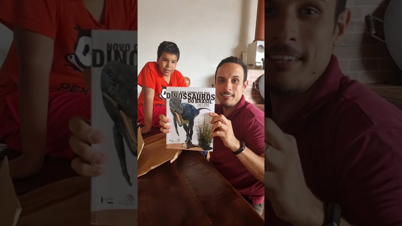PAPO SOBRE DINOSSAUROS e UNBOXING de um PRESENTE ESPETACULAR
