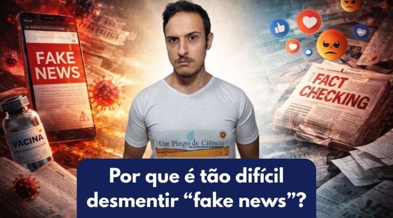 Por que é tão difícil desmentir "fake news"? (#pingoColuna 1)