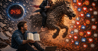 O termo foi cunhado em 1994 por Eugenie C. Scott, diretora fundadora do National Center for Science Education, em referência ao criacionista norte-americano Duane T. Gish (1921-2013), que, em debates sobre evolução, apoiava-se na apresentação rápida e sucessiva de múltiplas alegações que não podiam ser plenamente examinadas e respondidas no tempo de um debate.