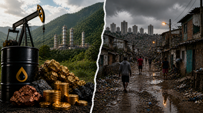 Riqueza em recursos naturais pode prejudicar economias e instituições, mostra estudo