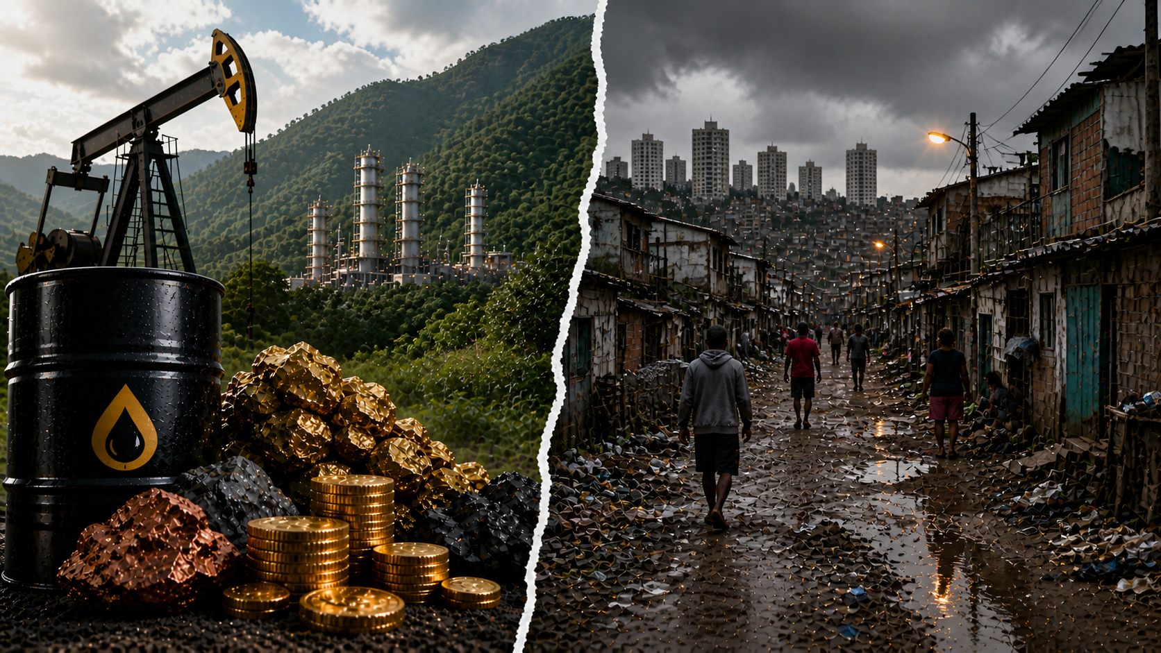 Riqueza em recursos naturais pode prejudicar economias e instituições, mostra estudo