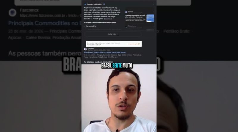 a ARMADILHA das COMMODITIES