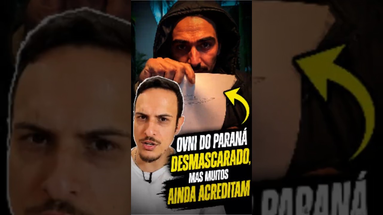 OVNI do Paraná DESMASCARADO, mas MUITOS AINDA ACREDITAM