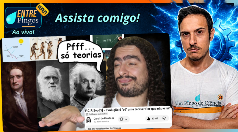 EVOLUÇÃO É "SÓ" UMA TEORIA? | Assistindo ao vídeo do ‪@Pirulla25‬ | #EntrePingos 0009