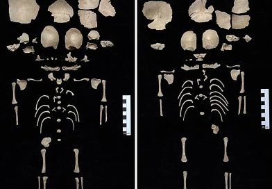 Bebês da Antiguidade, possivelmente gêmeos, encontrados em latrina de 1.200 anos