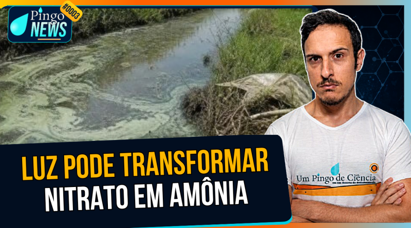 Um poluente pode virar matéria-prima com luz? | #PingoNews 0003