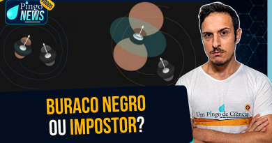 O que as ondas gravitacionais revelam sobre um "impostor" de buraco negro? | #PingoNews 0005