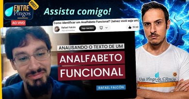COMO IDENTIFICAR UM ANALFABETO FUNCIONAL? | ‪@RafaelFalcon‬ | #EntrePingos 0031